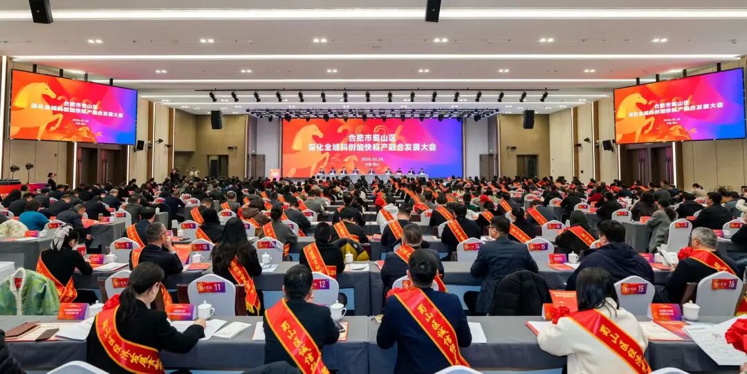 蜀山区深化全域科创加快科产融合发展大会召开